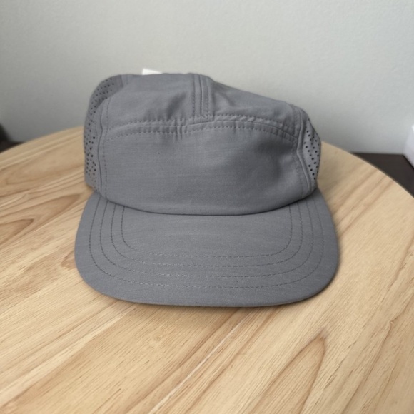 Allbirds Natural Run Cap Medium Grey Merino Wool Blend 5 Panel Unisex NEW - Picture 1 of 5
